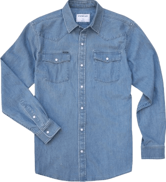 Vintage Washed Denim Shirt