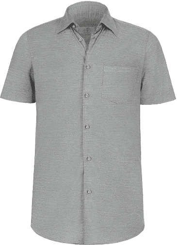 Linen Short Sleeve Button-Up