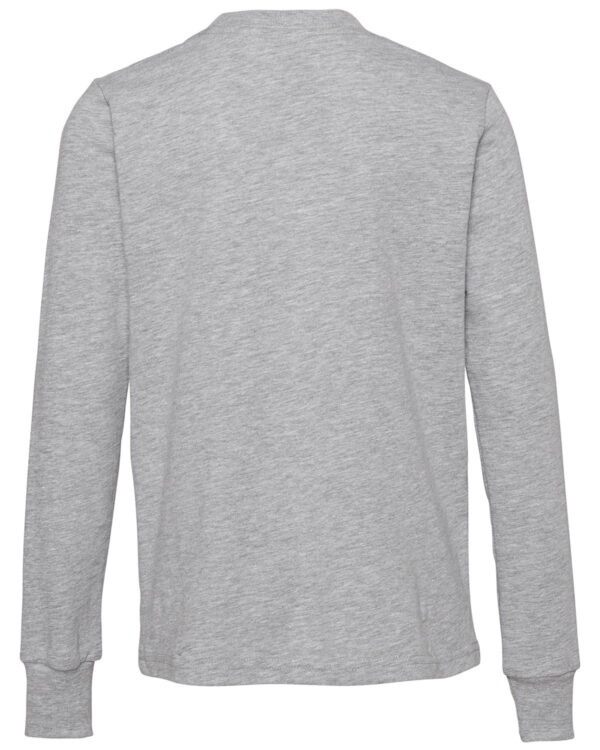 Youth CVC Long-Sleeve T-Shirt Bella + Canvas 3501YCV - Image 2
