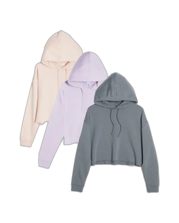 Lane Seven 3-Pack Women's Cropped Hoodie | LS12000/L3