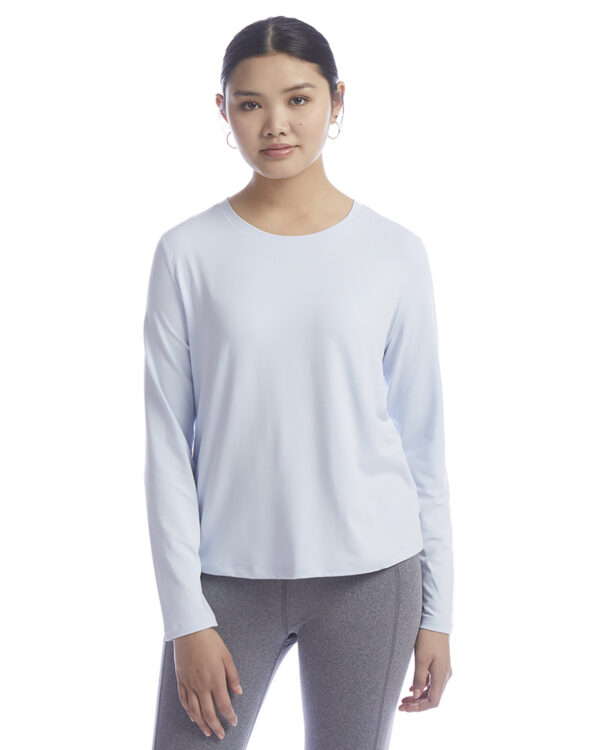 Champion Women's Cutout Long Sleeve T-Shirt | CHP140 - Image 4