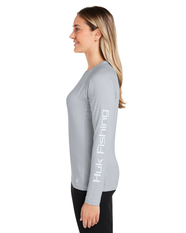Huk Women's Pursuit Long Sleeve T-Shirt | H612L04 - Image 2
