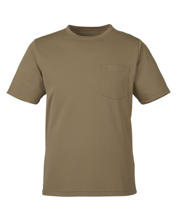 Unisex Chest Pocket T-Shirt - Harriton M118 - Image 3