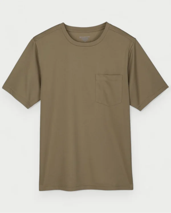 Unisex Chest Pocket T-Shirt - Harriton M118